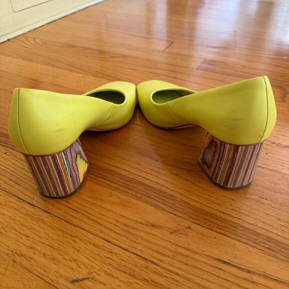 Charlotte Stone Estee Acid Colorblock Heel - Picture 3 of 5